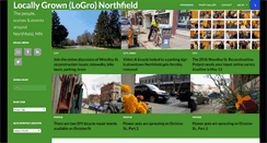Desktop Screenshot of locallygrownnorthfield.org