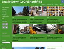 Tablet Screenshot of locallygrownnorthfield.org